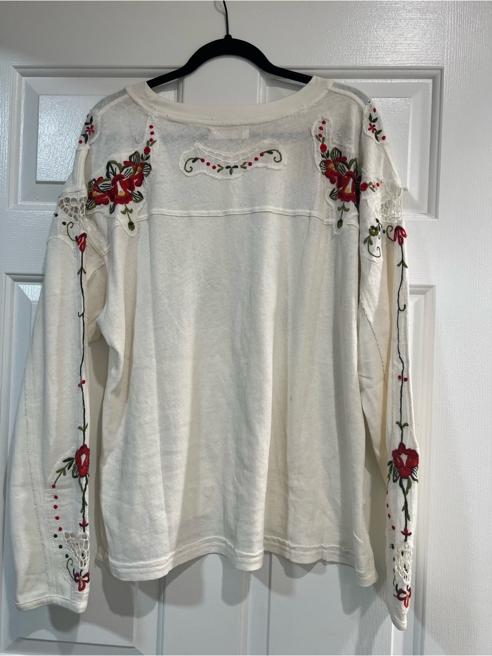 We the Free embroidered long sleeve top - Picture 4 of 5